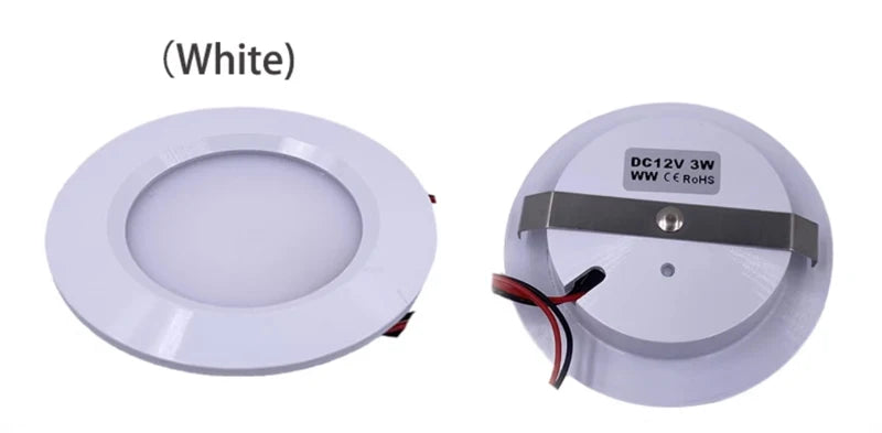 Smart Sensor Cabinet Light Auto Motion Activated LED Closet Lamp Wardrobe Display Light Embedded 12V LED Small Downlight