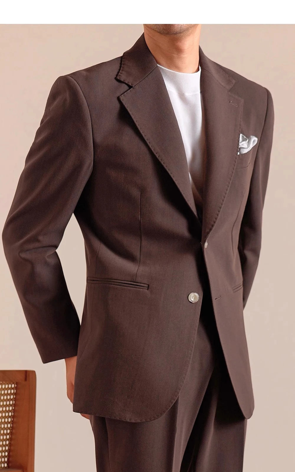 Designer Suit Two Piece Wedding Party Suit Groom Banquet Men Suit Italian Vintage Single Breasted Slim Fit Costume Homme Mariage