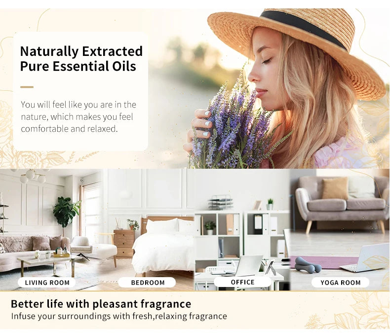 36 Essential Oils Aromatherapy-Essential Oils-100% Natural Essential Oils-Perfect for Diffuser,Humidifier,Aromatherapy Massage