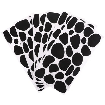 500 Pcs Felt Decorative Stickers Felt Circles Diy Supplies Elastic Bands Felt Gaskets Festival naments Craft Materials Sewing