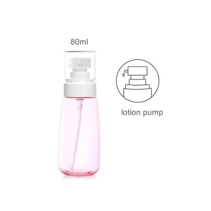 30ml 60ml 100ml UPG Fine Mist Spray Bottle Plastic Bottl Lotion Pump Travel Perfume Water Bottles Refill