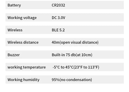 GPS Smart Air tag Bluetooth-Compatible Anti-loss device Smart tracker For keys luggage wallet Smart tag Works  (iOS only)