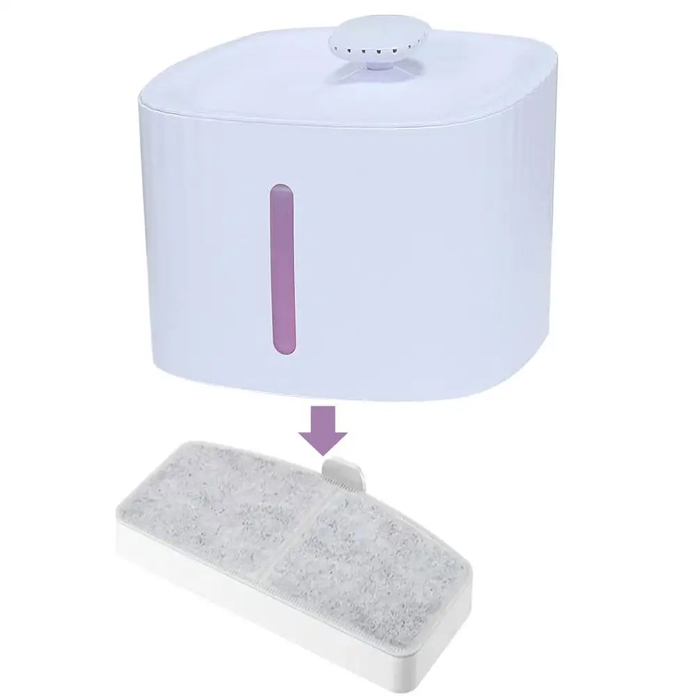 4/10Pcs Dog Feeders Fountain Filters Cat Water Replacement Filter for Pet Fountain Filtration System Pre-Filter Sponges