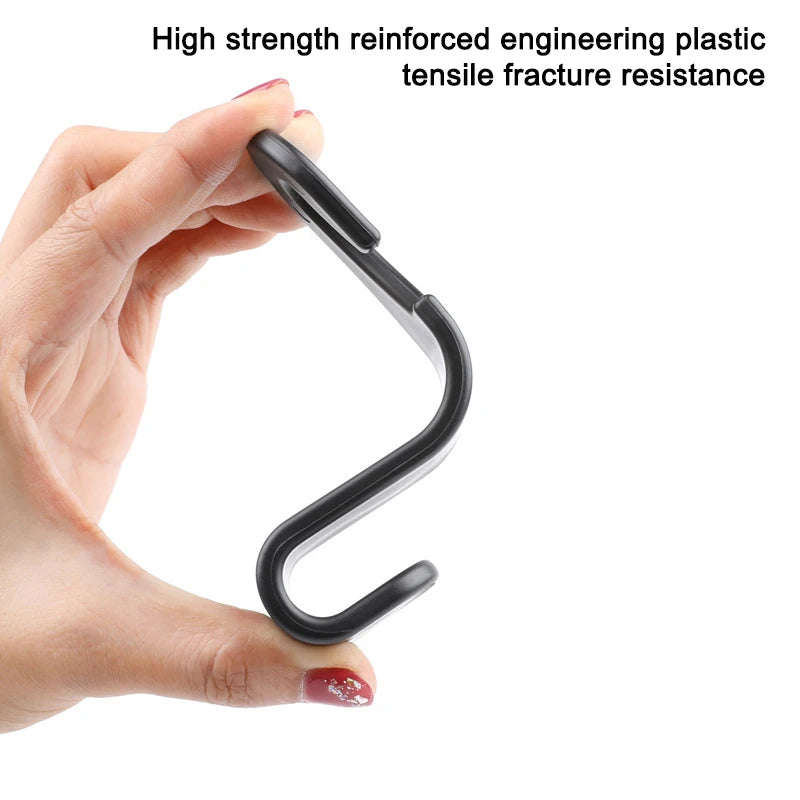 Car Headrest Hooks Hanger for Bags Seat Back Organizer Holder Clips Auto Fastener Hook Car Storage Interior Accessories