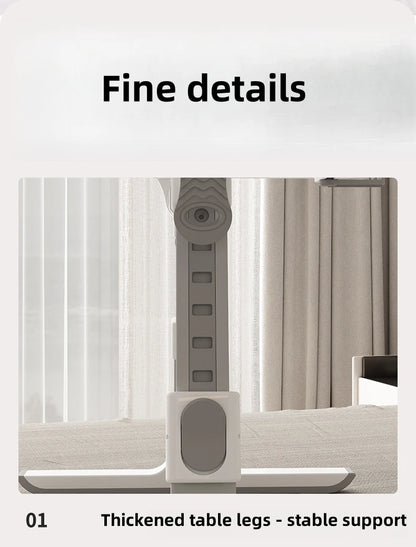 Laptop Bed Tray Table, Adjustable Laptop Bed Table,Portable Standing Desk with Storage Drawer,Foldable Lap Tablet Table for Sofa