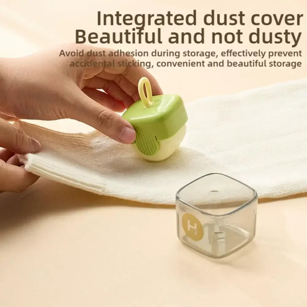 Portable Mini Lint Remover Reusable Pet Hair Remover Clothes Dust Tools Washable Cleaning Hair Plush Sticky Roller Ball Travel