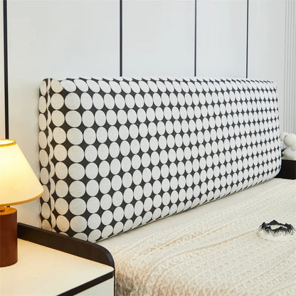 Headboard Bedhead Cover Dust Cover Double Bed Covers Durable Bed Back Protection Elastic All-inclusive Bedhead Cover Home Decor
