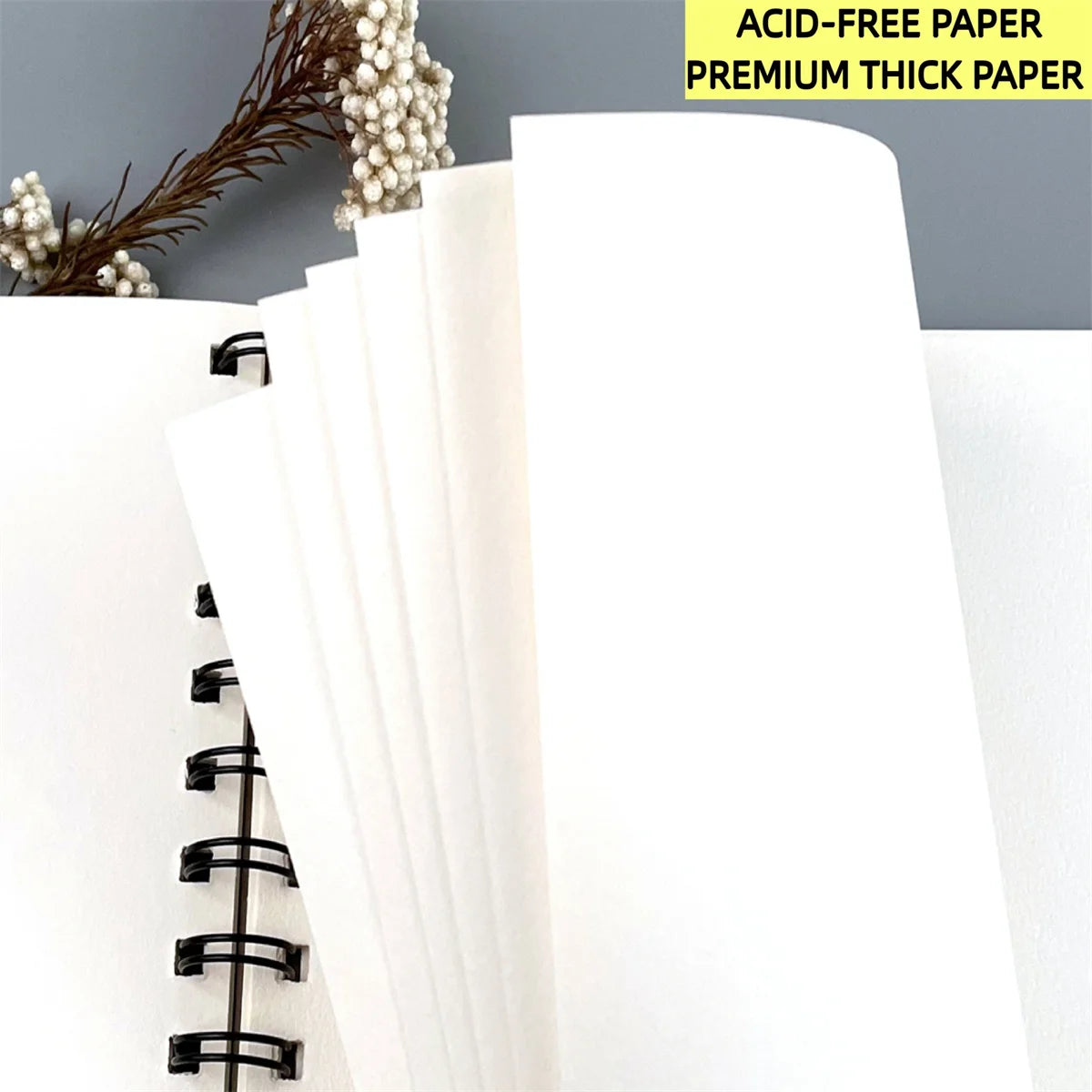 A4 30 Pages Paper Watercolor Book Hand-painted painting Book Fine Lines Water-Solube Color Art Supplies