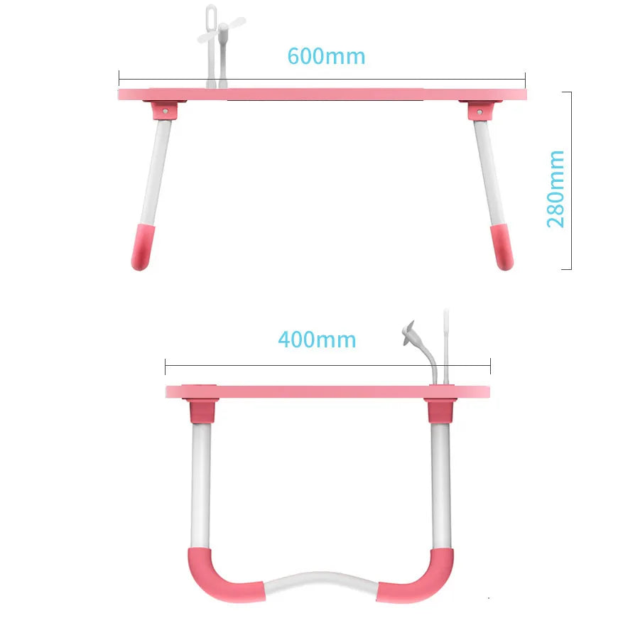 Laptop Desk Laptop Bed Stand Foldable Laptop Table Folding Breakfast Tray Portable Lap Standing Desk Reading and Writing Holder