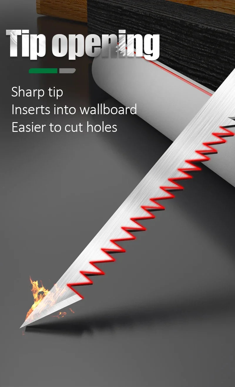 LAOA handheld manual saw Wall panel saw household woodworking saw   express park forest garden art saw gypsum board saw