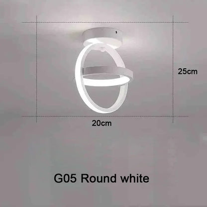 LED 25W Aisle Ceiling Light Modern Home Lighting LED Surface Mounted Bedroom Living Room Corridor Light Staircase Balcony Light