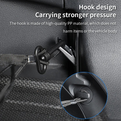 70x70 Auto for Audi A5 F5 2018 2019 2020 2021 2022 2023 2024 Accessories Car Boot Trunk Cargo Net Elastic Storage Organizer Part