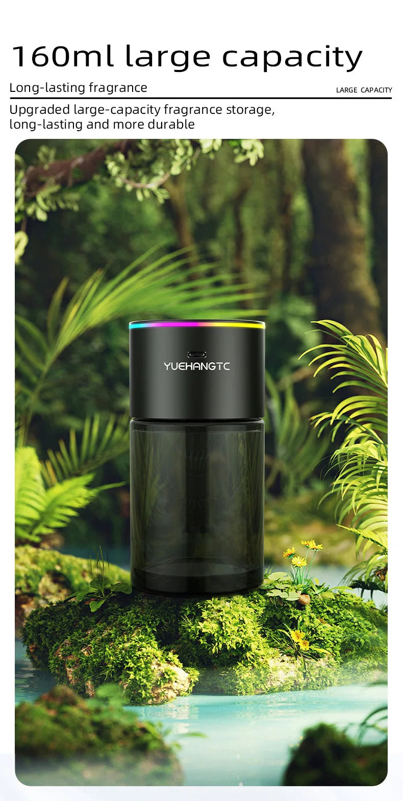 Spray Aroma Car Decorations Accessories With Aromatherapy High-End Car Air Freshener Electronic Car Fragrance Auto Deodorization