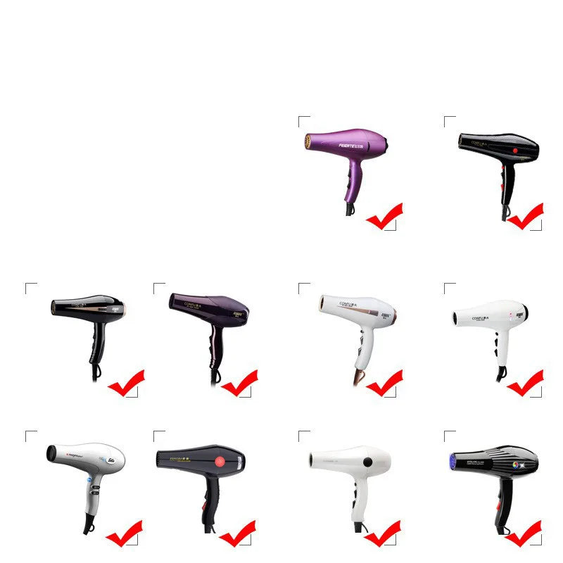 1pc silicone hair dryer diffuser cover foldable heat-resistant curly hair dryer styling accessories Special for real hair wigs
