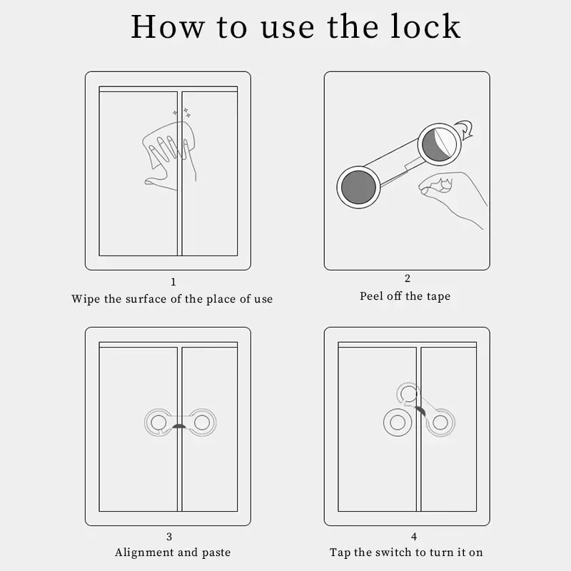 Baby Protect Cabinet Protection Against Children Security Locks Child Safety Lock Baby Protection Tools Baby Safety Drawer Locks