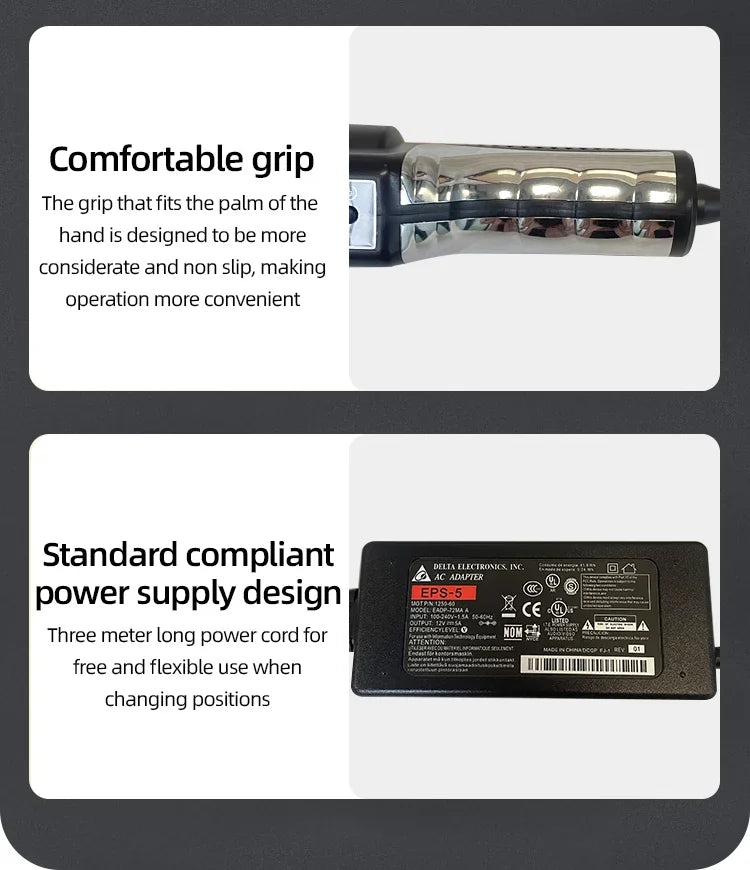 Relaxed Red Light Heated Massage Device 36W Roll Massager 360 Rotating Inner Ball Roller For Whole Body Anti Cellulite