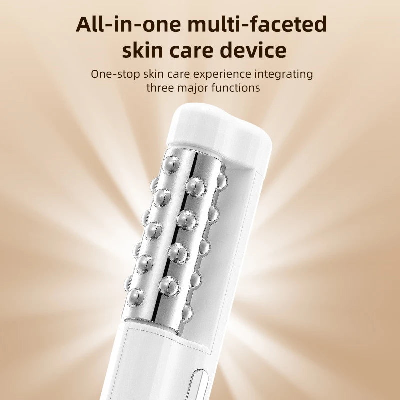 2025 Newest Facial Roller Machine Rotation EMS Heating Skin rejuvenation Facial Lifting Tighten Portable Beauty Machine