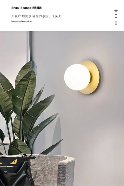 Indoor decorative wall lamp for Bedroom Stairs LED Wall Lighting Wall Sconce for Living room sofa background Bedside lamp