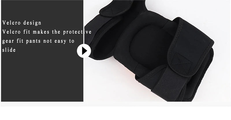 Knee Pads Heavy Duty Gel Knee Pads Professional Gel Cushion Knee Pads for Flooring, Gardening, Fits Men and Women, Orange Black