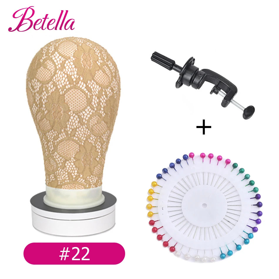 Canvas Block Head Kit Training Mannequin Wig Head Display Styling Mannequin Manikin Head Wig Stand wig head Stand