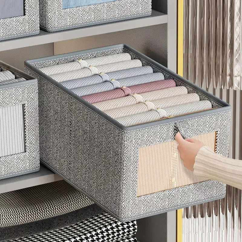 Wardrobe Storage Organizers Underwear Socks Bra Storage Box Clothes Storage Box Drawer Closet Divider Organizers