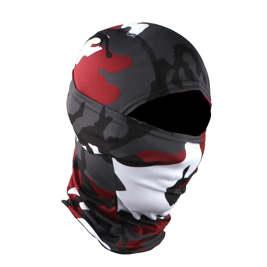 Tactical Balaclava Men Cycling Motorcycle Bike Full Face Mask Bandana Army Hunting Hiking Neck Scarf Multicam Men Cap