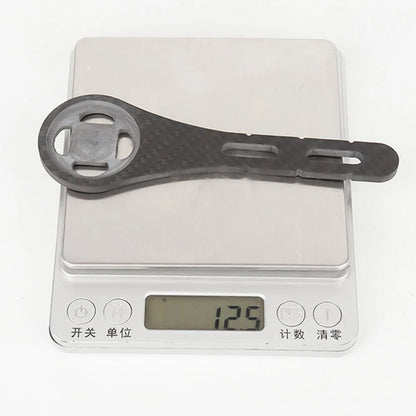 Carbon Fiber Bicycle Computer Holder Bike Handlbar Computer Mount Cycling Speedometer Support Holder Computer Mount For Garmin