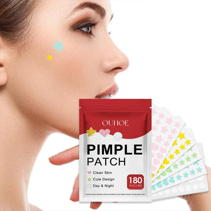 180PCS Acne Pimple Patches Colorful Breathable Acne Removal Absorb Secretions Anti Infection Originality Concealer Makeup Tool