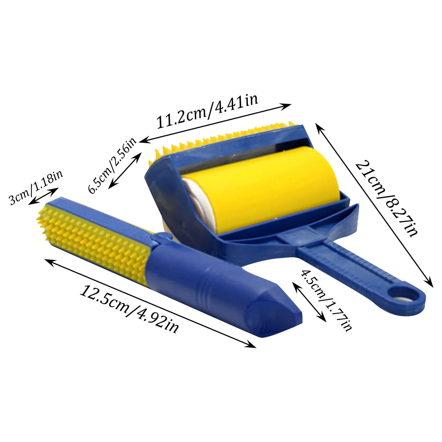 Reusable Sticky Pet Hair Remover Roller for Clothes Furniture Car Seats Washable Lint Roller Stick It Tool Home Car Office Use