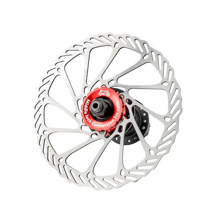 MUQZI Center-Lock Hubs To 6-Bolt Disc Brake Rotor Adapter Hubs Centerlock Converting Mount Adapter