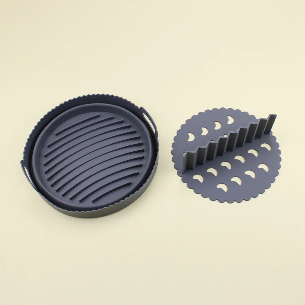 Food Safe Silicone Pot Air Fryer Liners Reusable Heat Resistant reasonable price eazy clean air fryer silicone liners