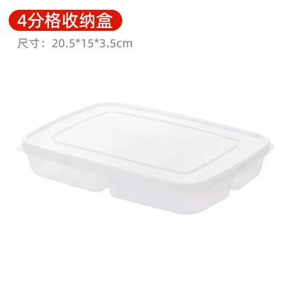 fridge Food retain freshnessBoxes Meat and vegetables Refrigerated container StackableKitchen food classification tool