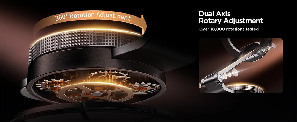 JOYROOM All-Metal Fordable Magnetic Phone Holder for Car 360° Rotation Strong Magnets Phone Mount Stand for Car Dash for iPhone