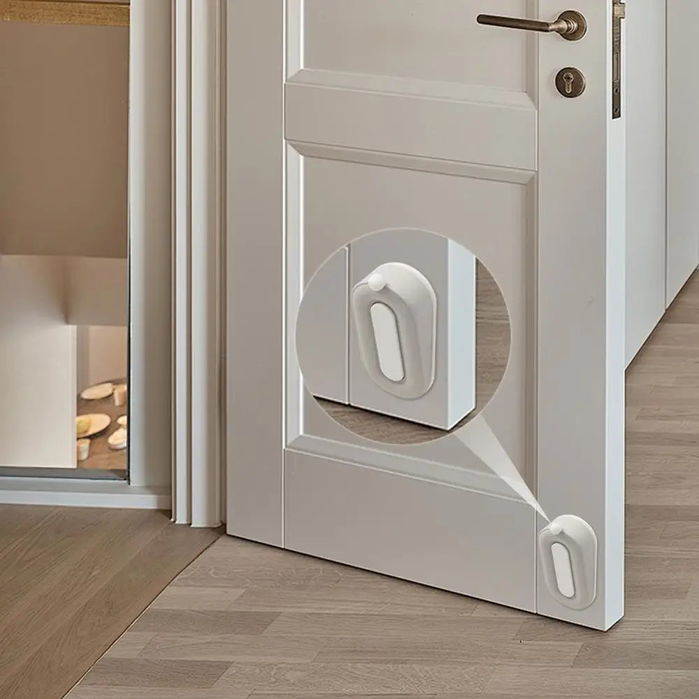Silicone Door Stop Holder Door Catch Stoppers Door Stops for Bottom of Door Sound Dampening Door Bumpers Door Stop Wedge tool