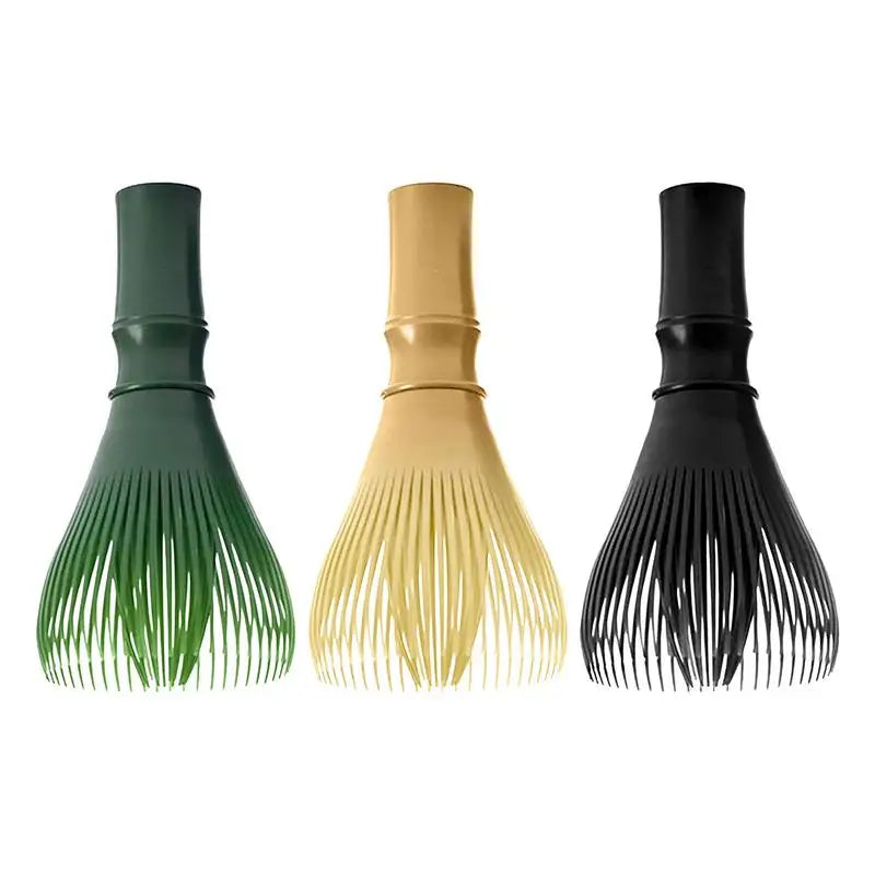 Traditional Matcha Whisk Reusable Resin Matcha Whisk Chasen Dishwasher Safe Matcha Stirrer Matcha Green Tea Powder Preparation