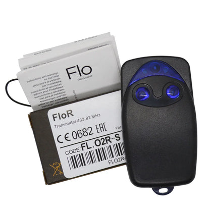 NICE FLORS FLO2R-S FLO4R-S 433MHz Remote Control Compatible Nice Era Flor FLO2RE FLO4RE NICE ERA INTI 2 433.92MHz Rolling Code