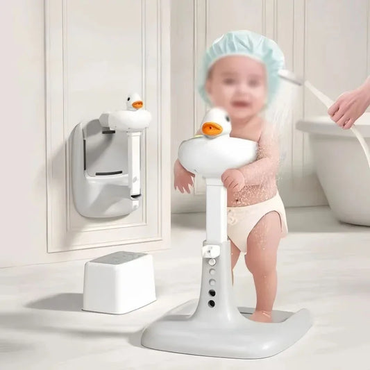 Baby Bath Stand Adjustable  Infant Bath Seat Bath Shower Standing Support Children's Bath Device Bath Stand For Home Babies Use