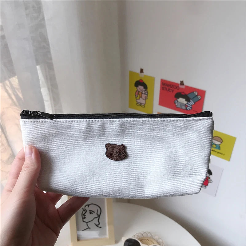 Cute Pencil Case School Supplies Pen Case Trousse Scolaire Large Capacity Estuches Pencilcase Kawaii Stationery Pencils Case