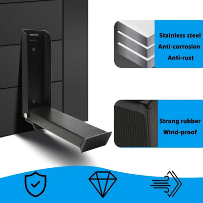 No Drilling Door Stopper Door-entry Windproof Stopper Door Stopper Anti-collision Safety Door Stoppers Home Magnet Door Stapper
