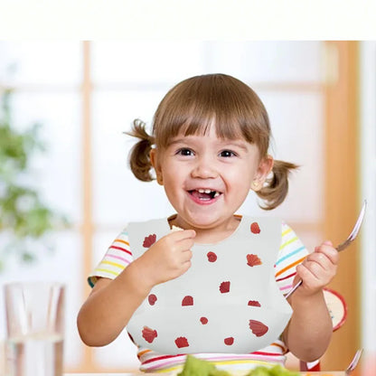 Baby silicone bib, bear bib, baby eating, children's complementary food, saliva bib, waterproof saliva towel