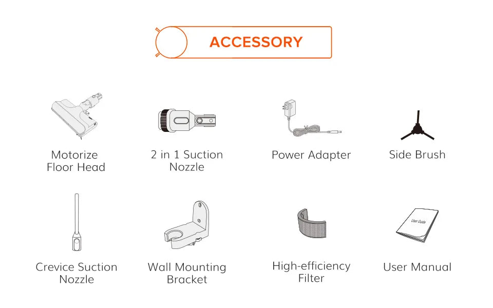 ILIFE G80 Cordless Handheld , 22000pa Suction, 45 mins Runtime,LED Illuminate, 45mins Runtime, Home Appliance