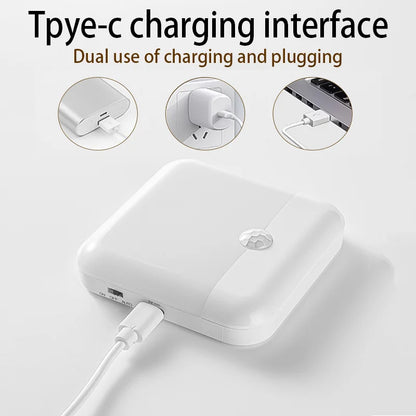 LED Motion Sensor Light Wireless LED Night Light Type C Rechargeable Night Light Cabinet Wardrobe Lamp Staircase For Kitchen LED