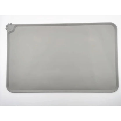 Food Grade Silicone Bowl Mats, Non - slip Food Pan Mat With Border, Waterproof Silicone Pet Placemat, Pet Feeders