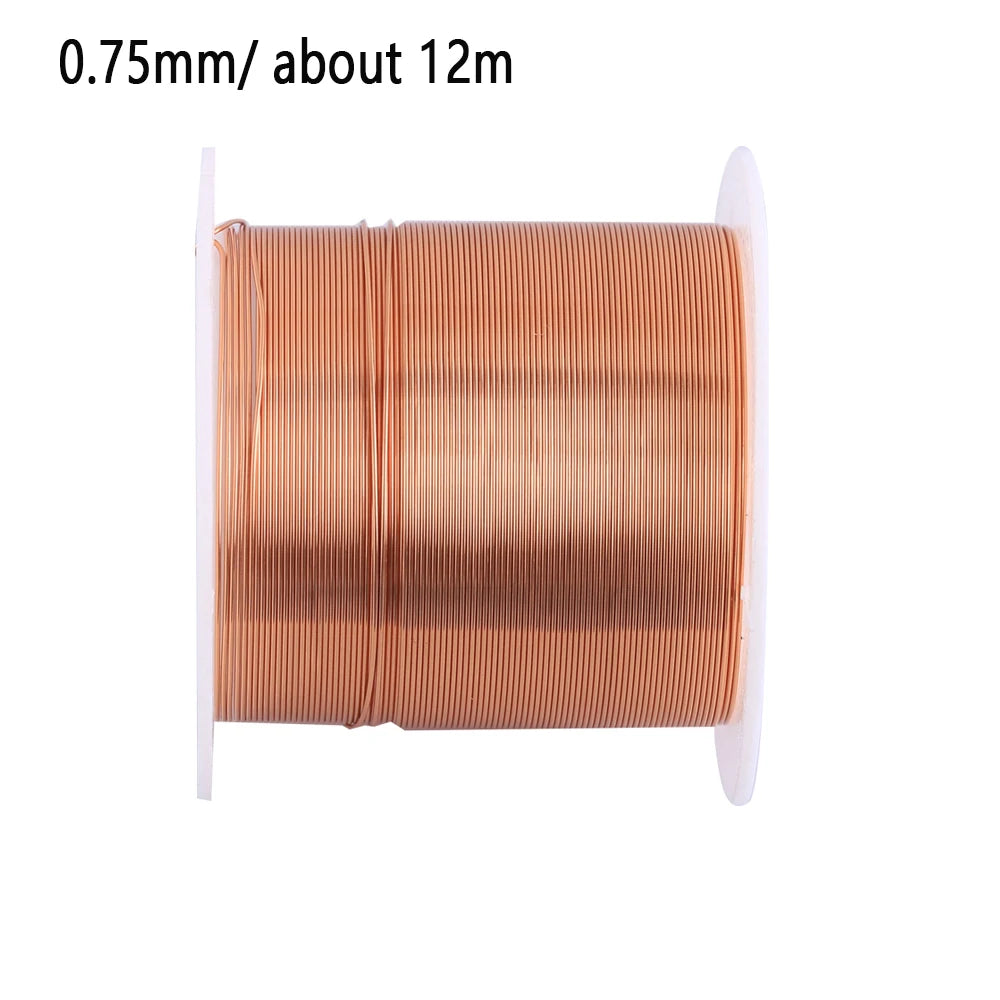 1roll 50g Copper Winding Wire Copper Wire 0.1~1.5mm Cable Copper Wire Magnet Wire copper lacquer wire Enameled