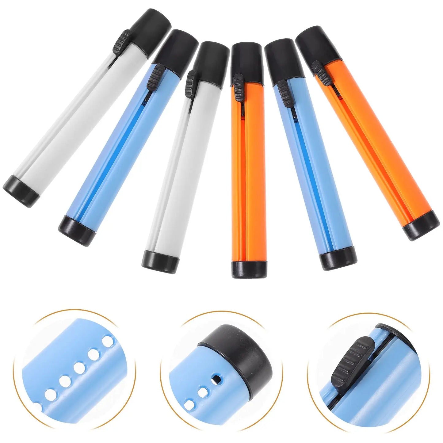 6 Pcs Chalk Holder Storage School Supplies Kid Teaching Materials Clip Child Water Soluble