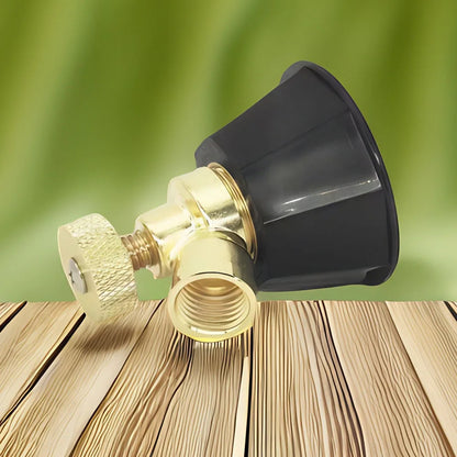 Agricultural Atomization Nozzle Alloy Adjustable Black Agricultural Sprinkler Head Garden Sprayers