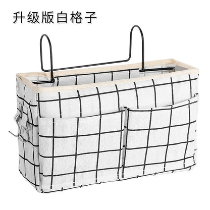 Bedside Caddying Bed Organizer Storage Bag Pocket for Dorm Rooms Rails Bedroom Dorm Kitchen Organization Storage Bag