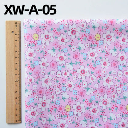 Fabric cotton handmade diy bedding flowers garden flowers pure cotton printing fabric twill cotton fabric sewing