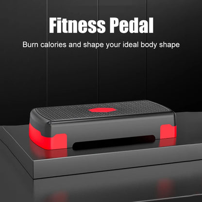 Gym Exercise Foot Pedal Adjustable Cardio Pedal Exerciser Non-slip Stable 200KG Load-bearing Portable Fitness Equipment