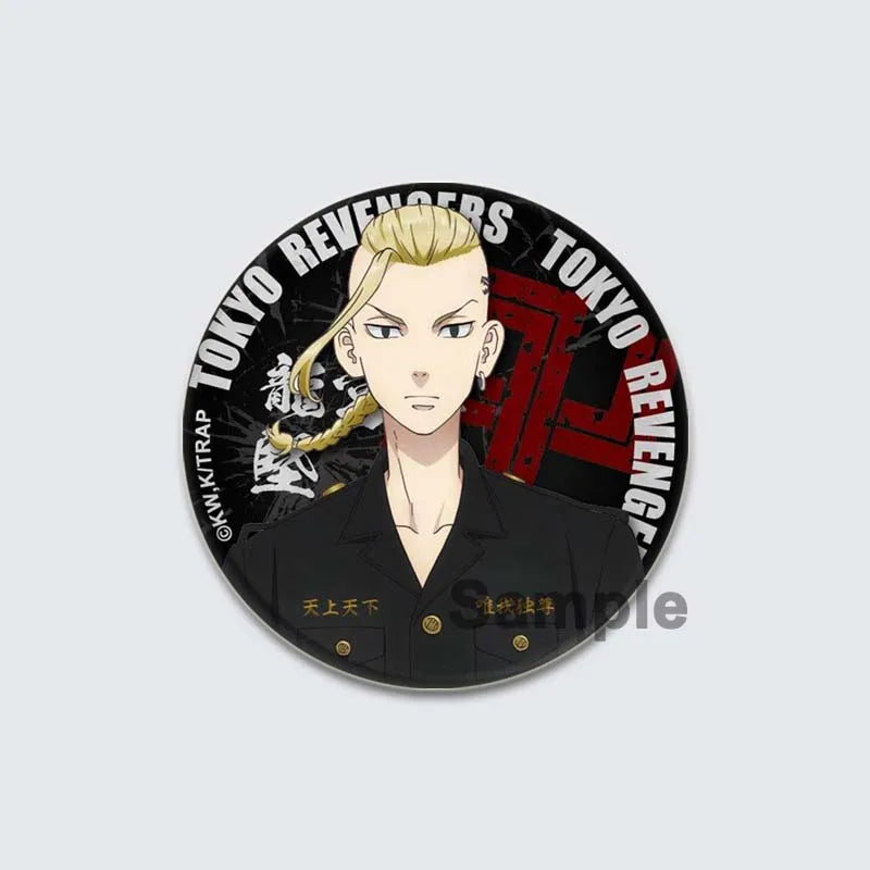 Fashion Accessories Anime Tokyo Revengers Brooches Backpack Clothes Accessories Decor Lapel Pin Badge for Fan's Collection Gifts